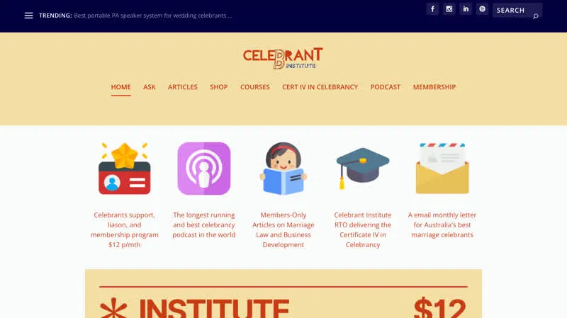 Celebrant Institute