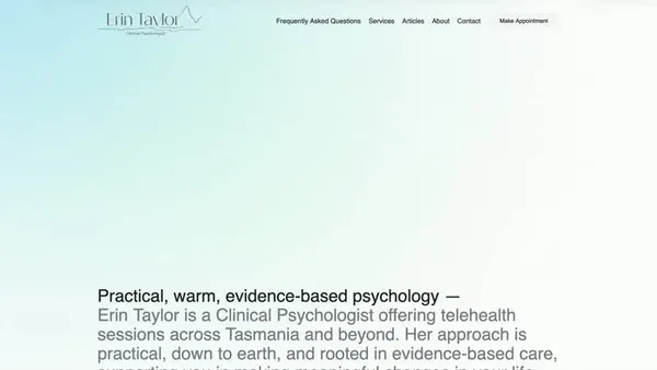 Erin Taylor Clinical Psychologist