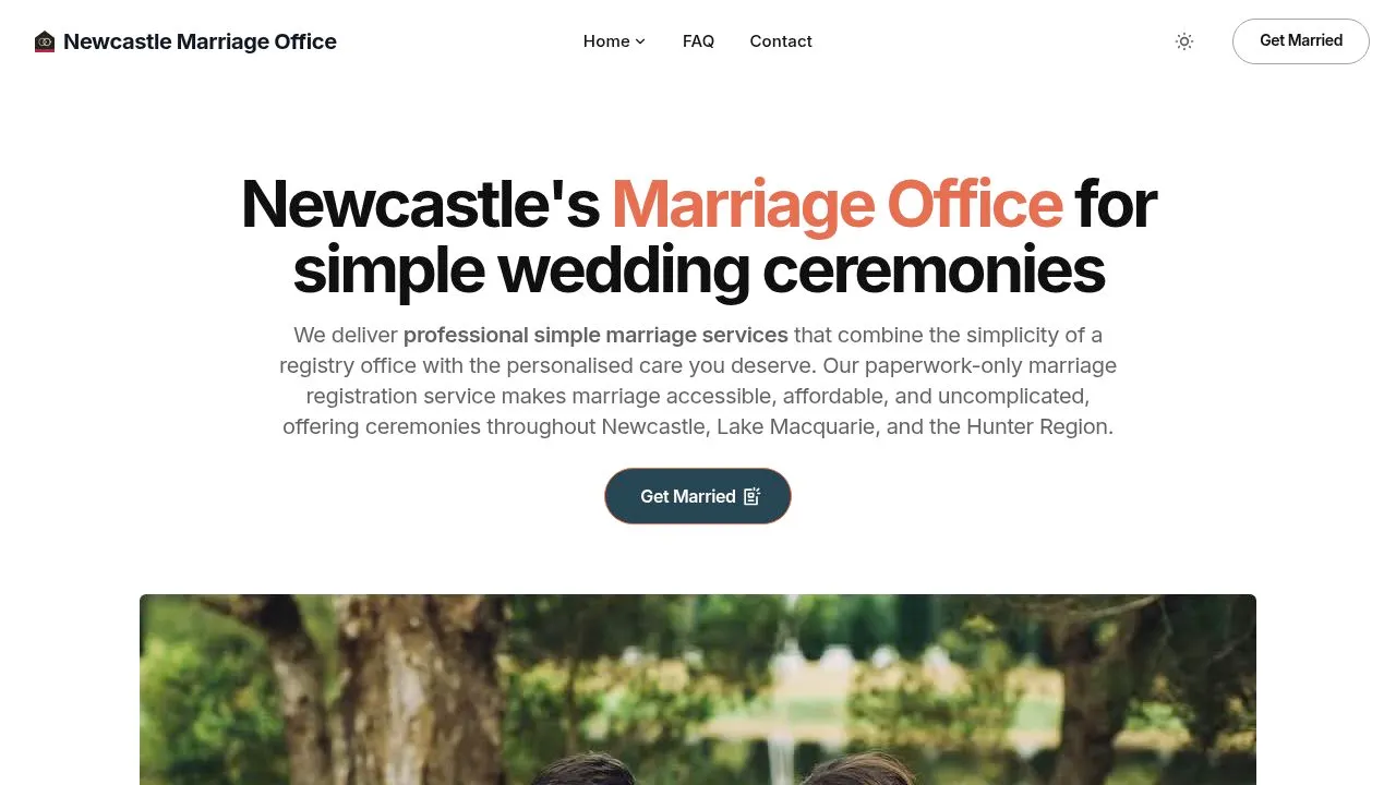 Marriage Office — marriage services in Australia