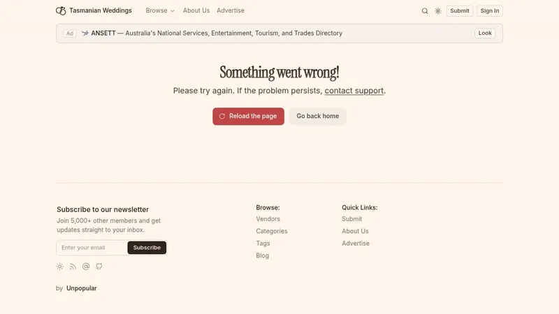 Tasmanian Directory — a business directory for Tasmania