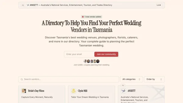 Tasmanian Directory — a business directory for Tasmania