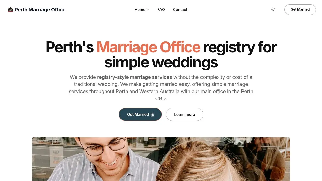 The Marriage Office AU — marriage services in Australia